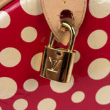 Louis Vuitton x Yayoi Kusama Red/Yellow Vernis Dot Infinity Papillon 30