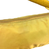 Prada Vintage Nylon Yellow Pochette