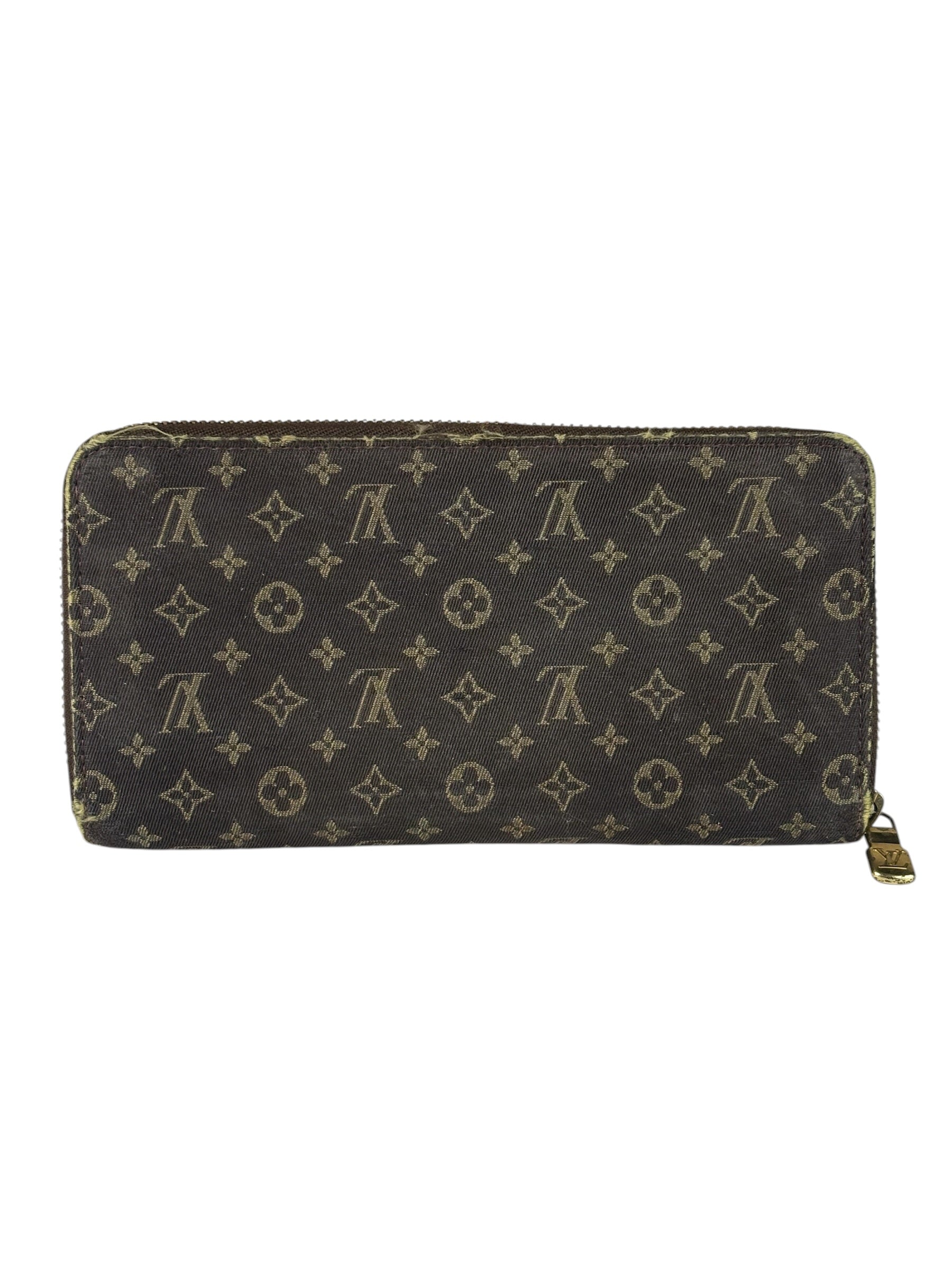 Louis Vuitton Monogram Zip-Around Long Wallet