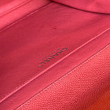 Chanel Coral Pink Matte Quilted Caviar Flap Shoulder Bag 2012