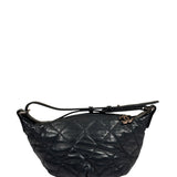 Chanel Black Quilted Lambskin Cloudy Bundle Hobo 2005