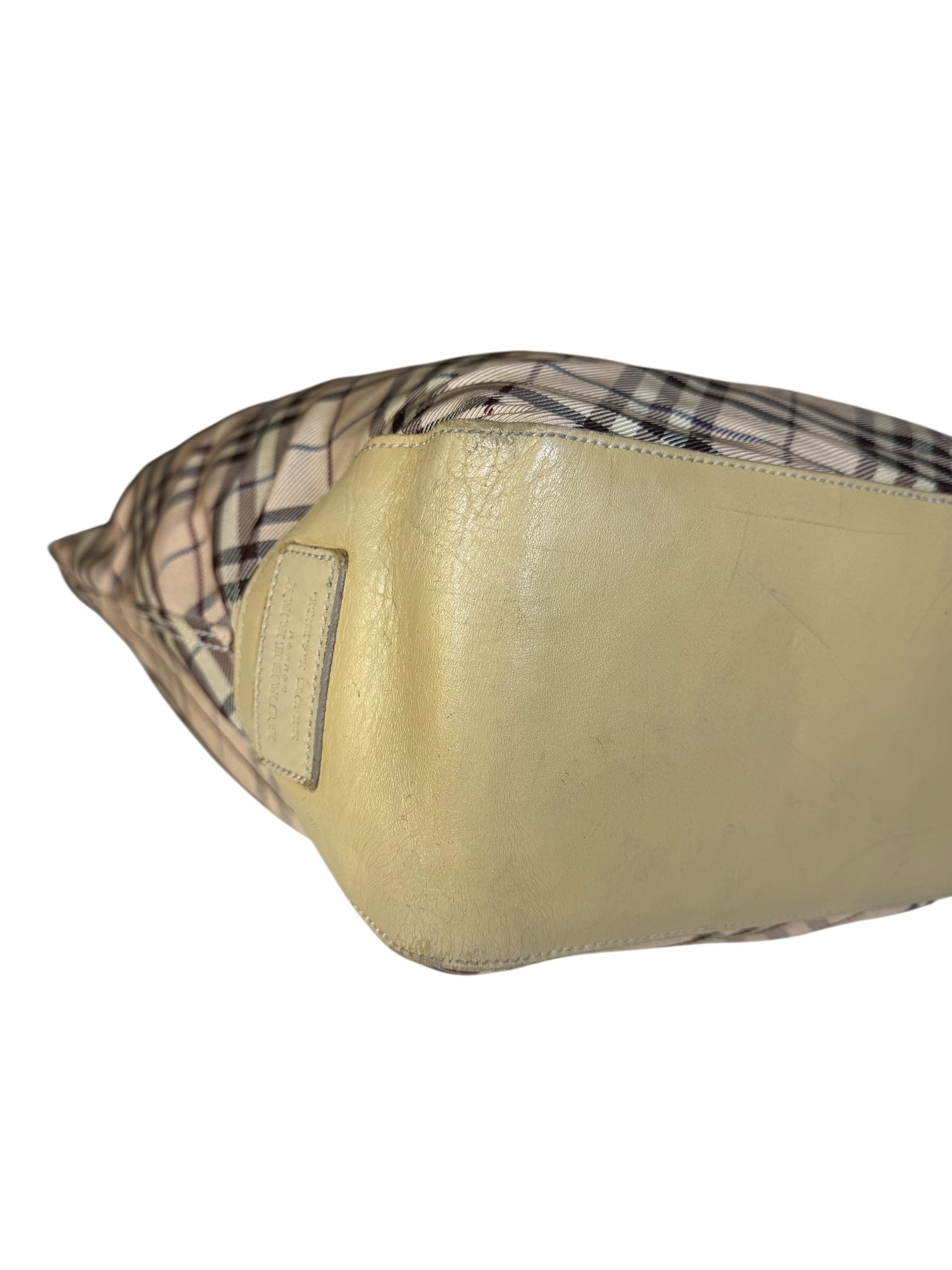 Burberry Blue Label Check Tote