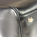 Balenciaga Black Leather Bel Air Carry Carry All Large Tote