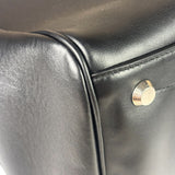 Balenciaga Black Leather Bel Air Carry Carry All Large Tote