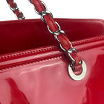 Chanel Lipstick Red Patent Leather Paris-Venice CC Jumbo Tote 2010