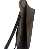 Hermes Brown Leather Vespa Crossbody PM