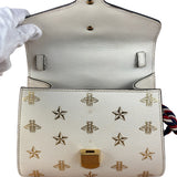 Gucci Sylvie Bee Star Mini Top Hand/Shoulder Bag