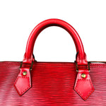 Louis Vuitton Red Epi Speedy 35