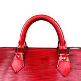 Louis Vuitton Red Epi Speedy 35