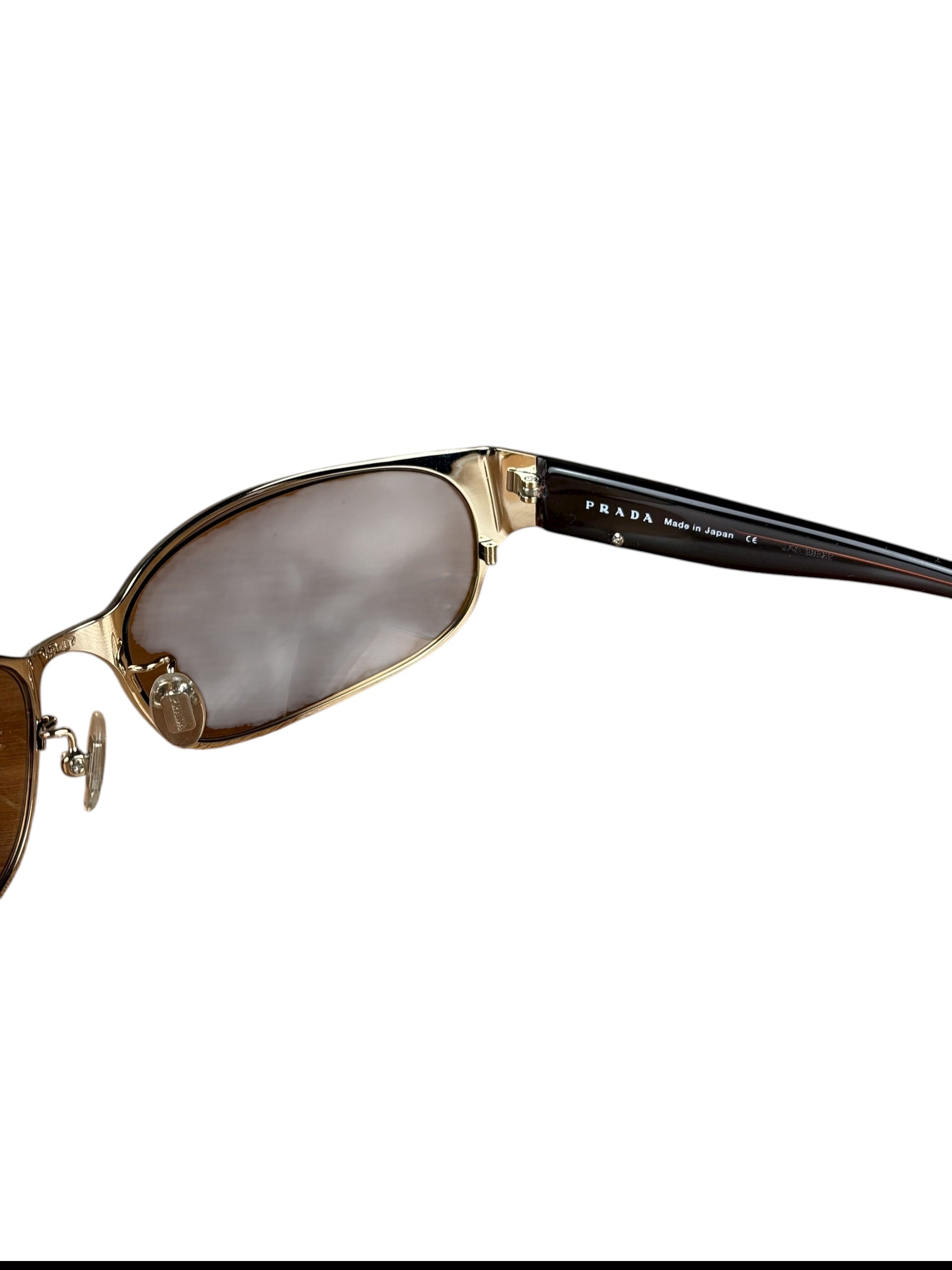 Prada Gold Frame Sunglasses