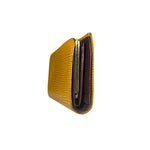 Louis Vuitton Epi Kiss Lock Wallet Yellow