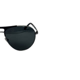 Versace Pilot 2164 Black-Silver Tone Sunglasses