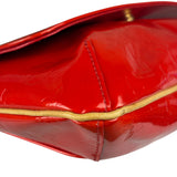 Louis Vuitton Red Vernis Thompson Street Shoulder Bag