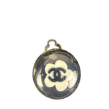 Chanel Spring Clear Resin Ball Clip-On Earrings 04S 2004