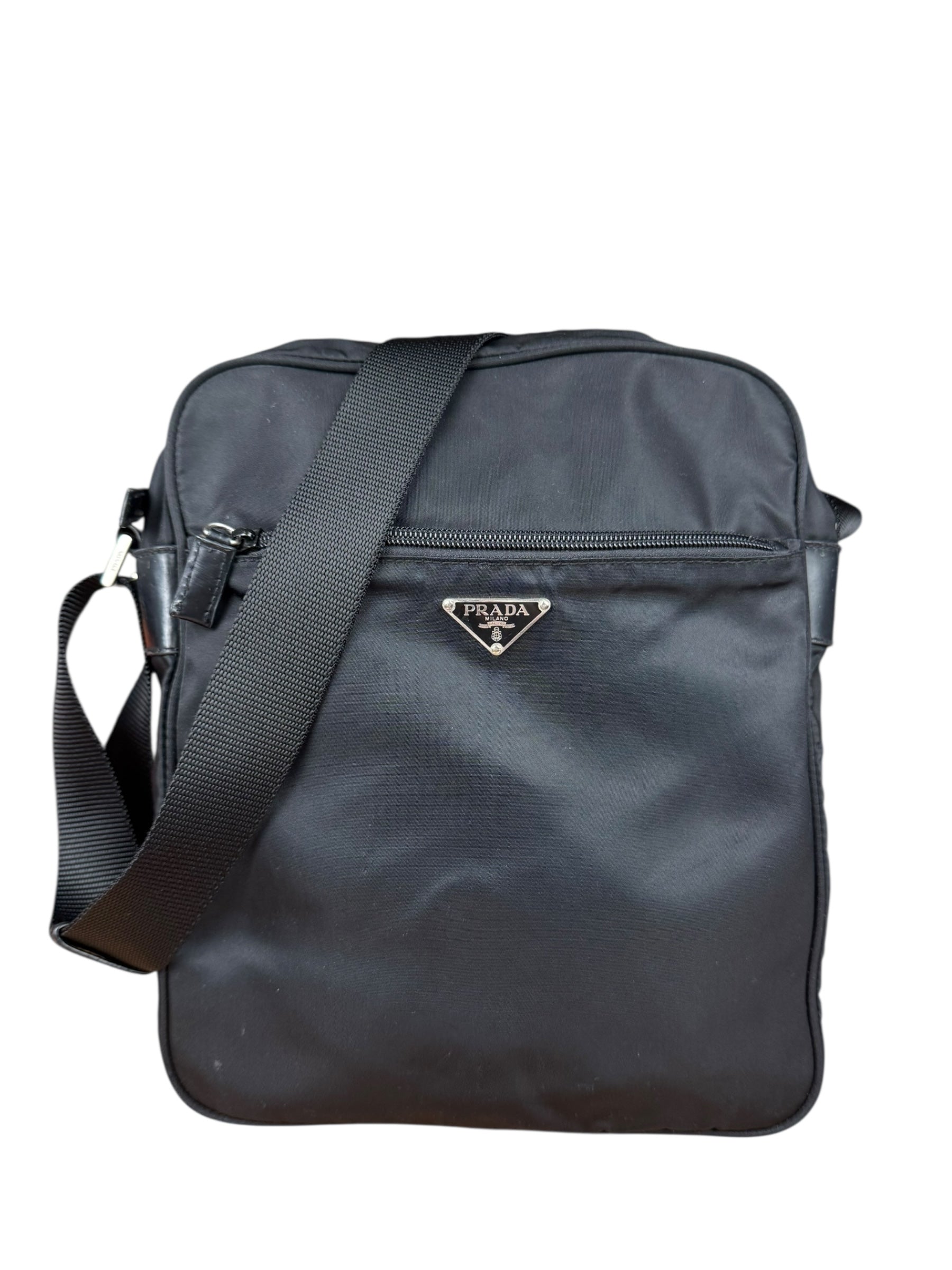 Prada Nylon Black Crossbody Bag