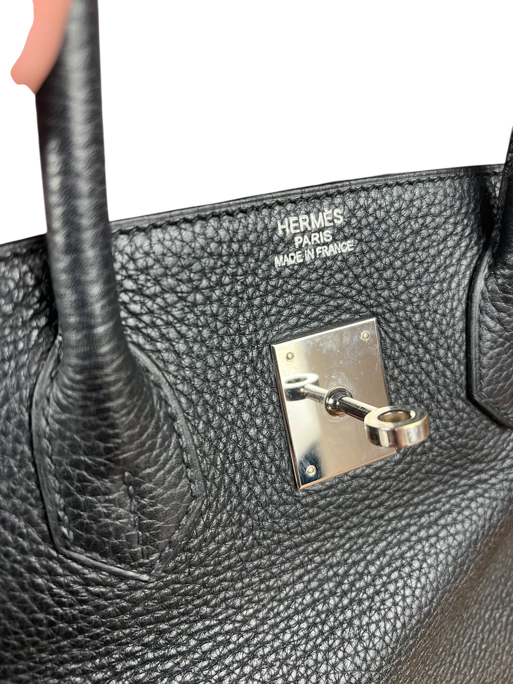 Hermes Birkin 35 Black Togo Palladium 2010