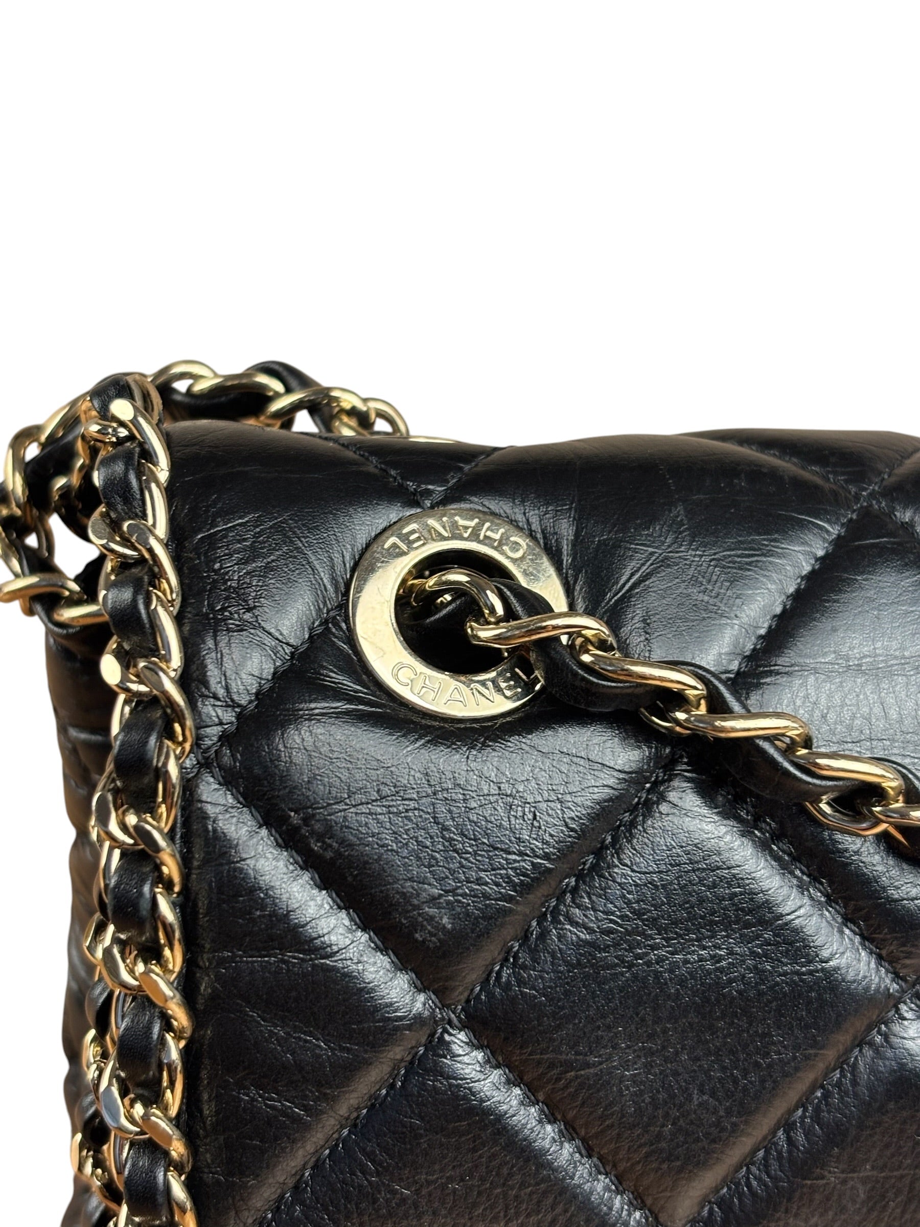 Chanel Black Quilted Leather Flap Bag 2019