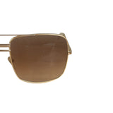 Celine Gold Tone Square Aviator Sunglasses CL41808/S