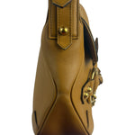 Gucci Vintage Camel Horsebit Shoulder Bag