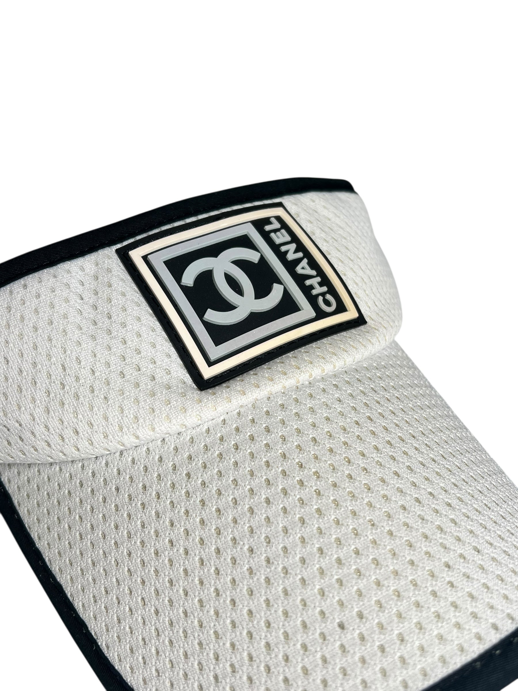 Chanel Vintage CC Mesh Visor