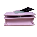 Off-White Purple Leather Micro Jitney 0.5 Two-Way Bag