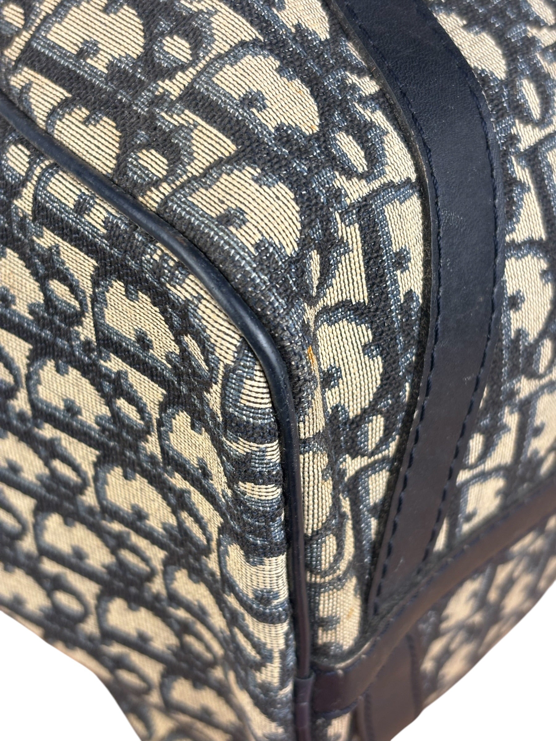 Christian Dior Vintage Trotter Boston Hand Bag