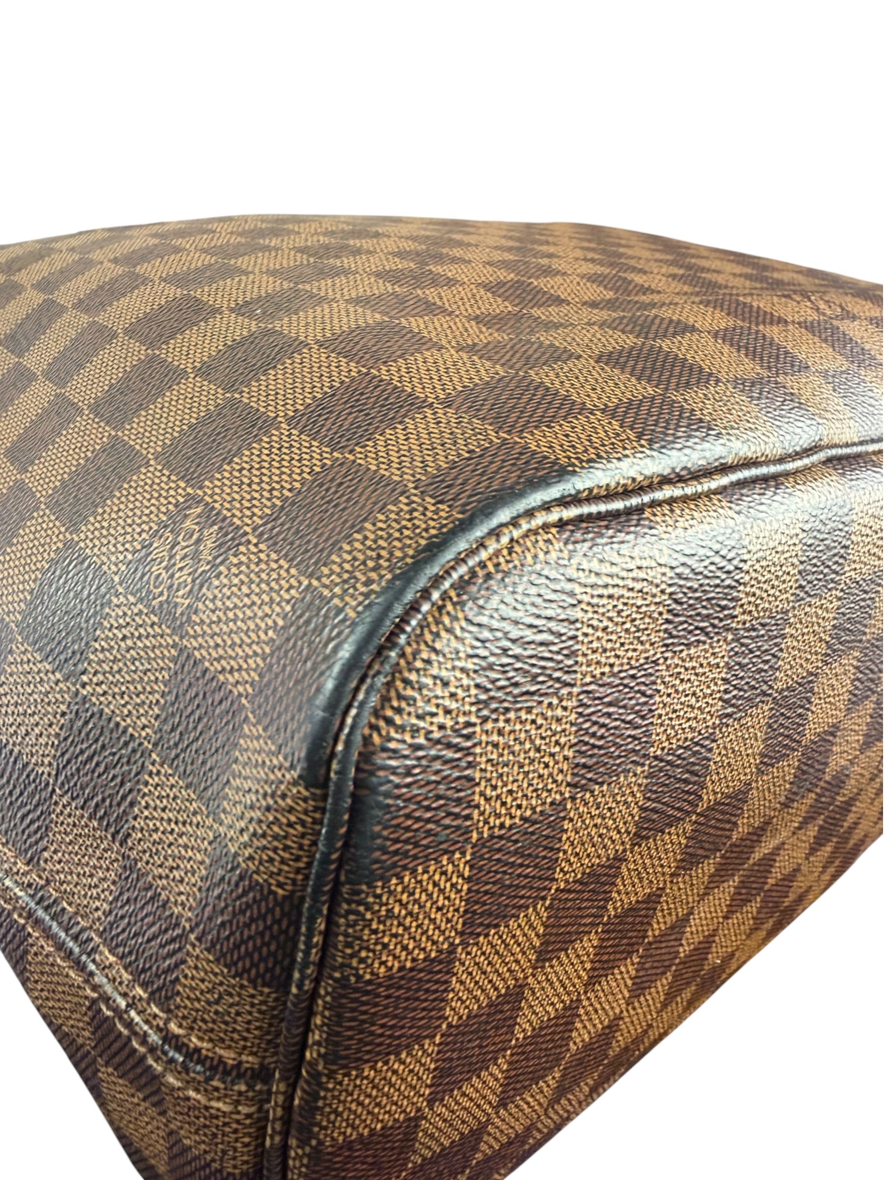 Louis Vuitton Damier Ebene Neverful MM Tote Bag
