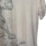 Cristian Dior Pink Dioriviera Animal-Graphic T-shirt