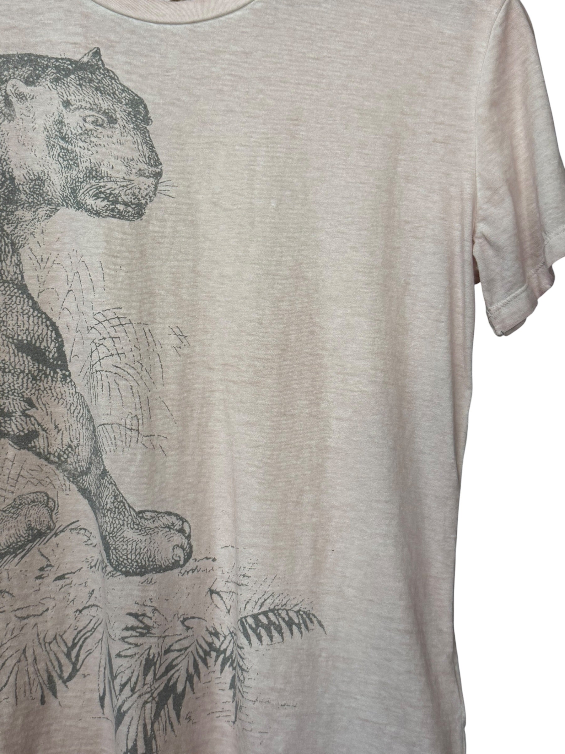 Cristian Dior Pink Dioriviera Animal-Graphic T-shirt