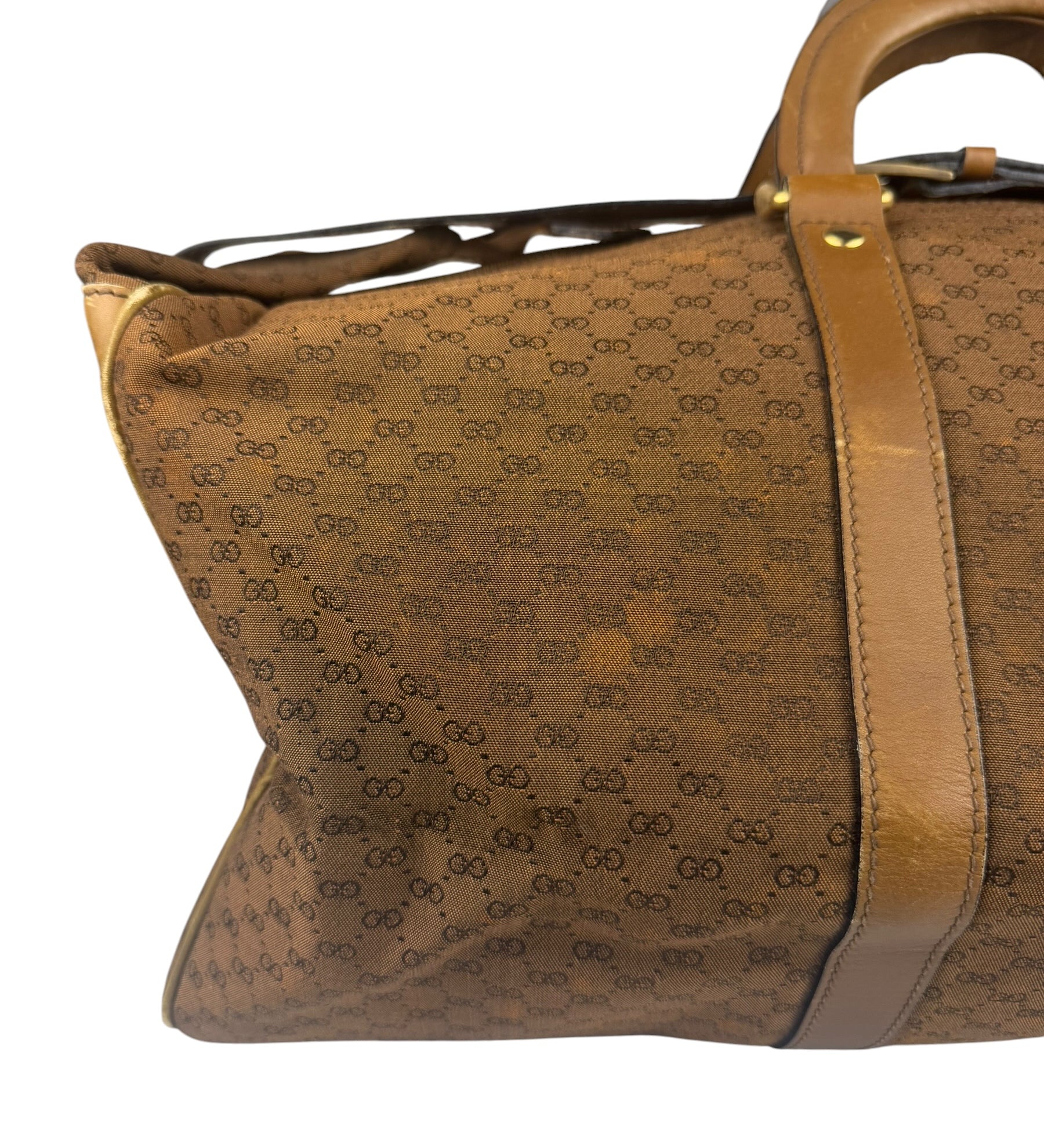 Gucci Vintage Micro GG Travel Bag