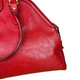 Gucci Re(Belle) Red Leather Top Handle Bag