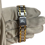 Burberry's 2 Tone Round Cream Dial