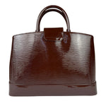 Louis Vuitton Burgundy Epi Patent Leather Electric Mirabeau Handbag MM
