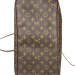 Louis Vuitton Dark Brown Canvas Monogram Neverfull Shoulder Bag PM