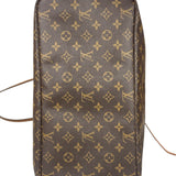 Louis Vuitton Dark Brown Canvas Monogram Neverfull Shoulder Bag PM