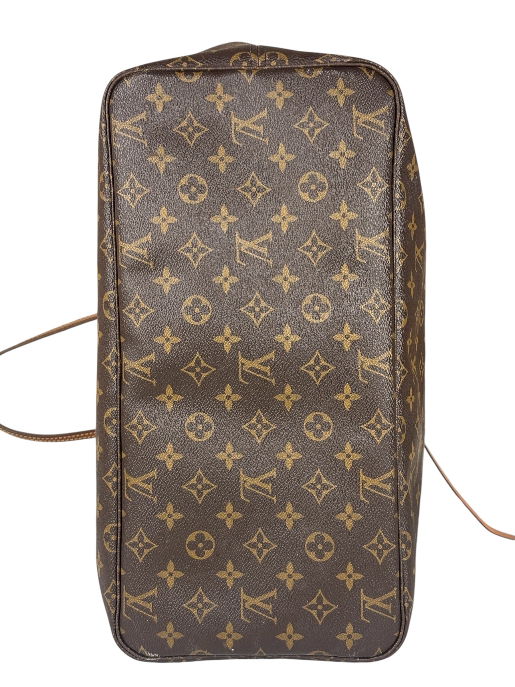 Louis Vuitton Dark Brown Canvas Monogram Neverfull Shoulder Bag PM