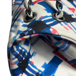 Chanel White-Multi Canvas Airline Printed XXL Travel Flap Bag 2016