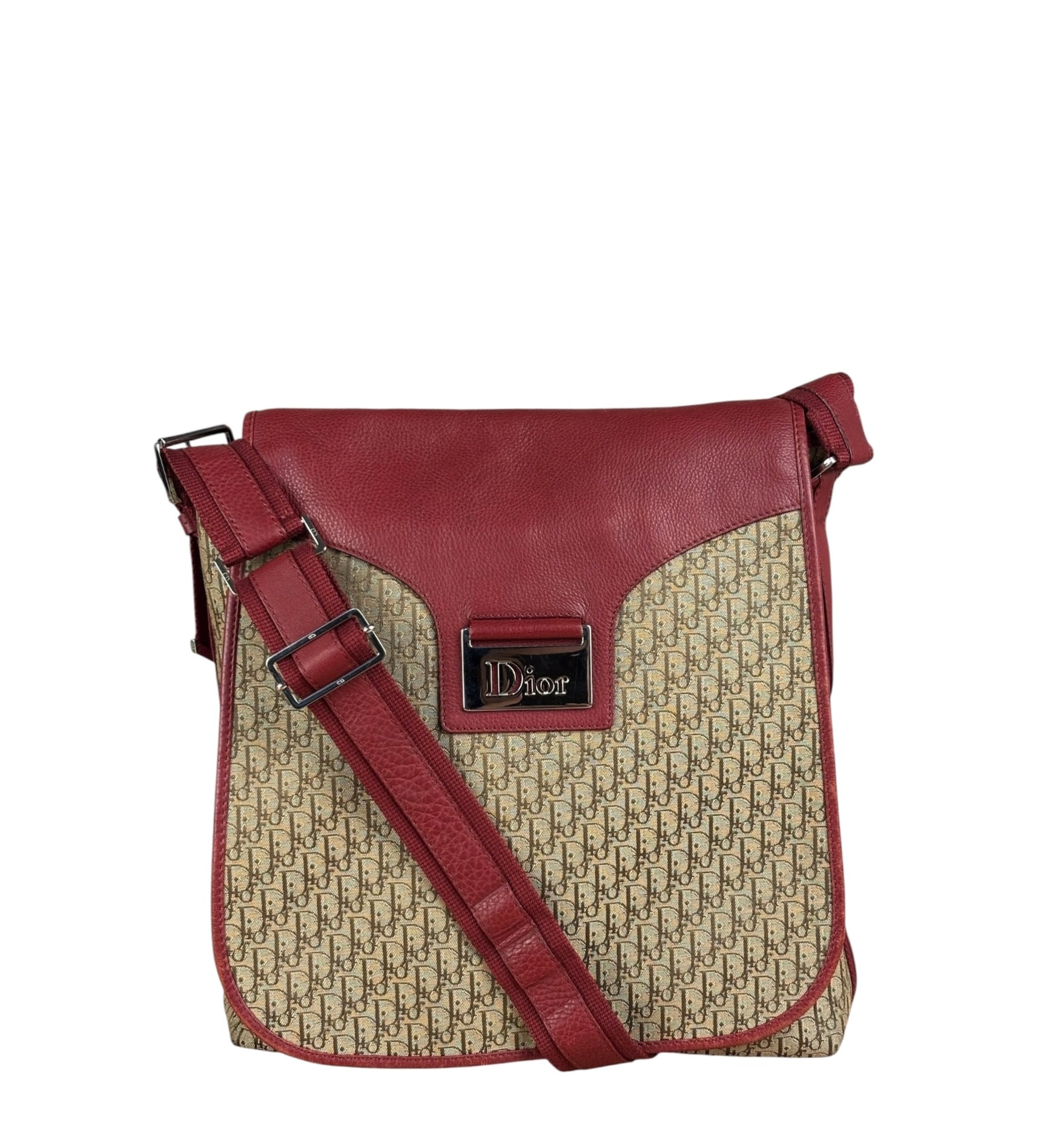Christian Dior Street Chic Canvas Messenger Bag