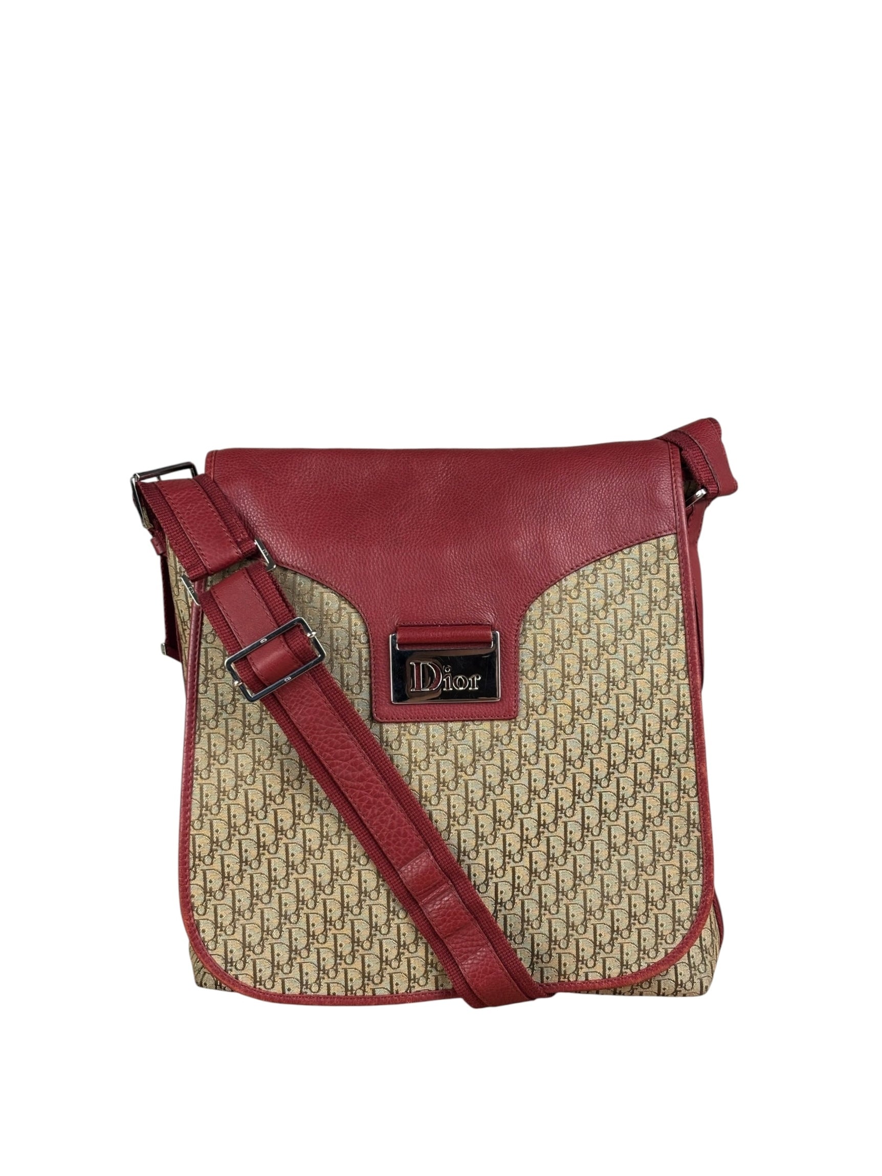 Christian Dior Street Chic Canvas Messenger Bag