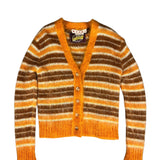 Marni MoHair Orange Button Up Sweater
