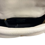YSL Calypso Crema Soft Flap Bag