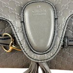 Gucci Emily GG Micro Shoulder Bag Grey