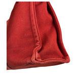 Hermes Vintage Red Denim Fourre-Tout Tote