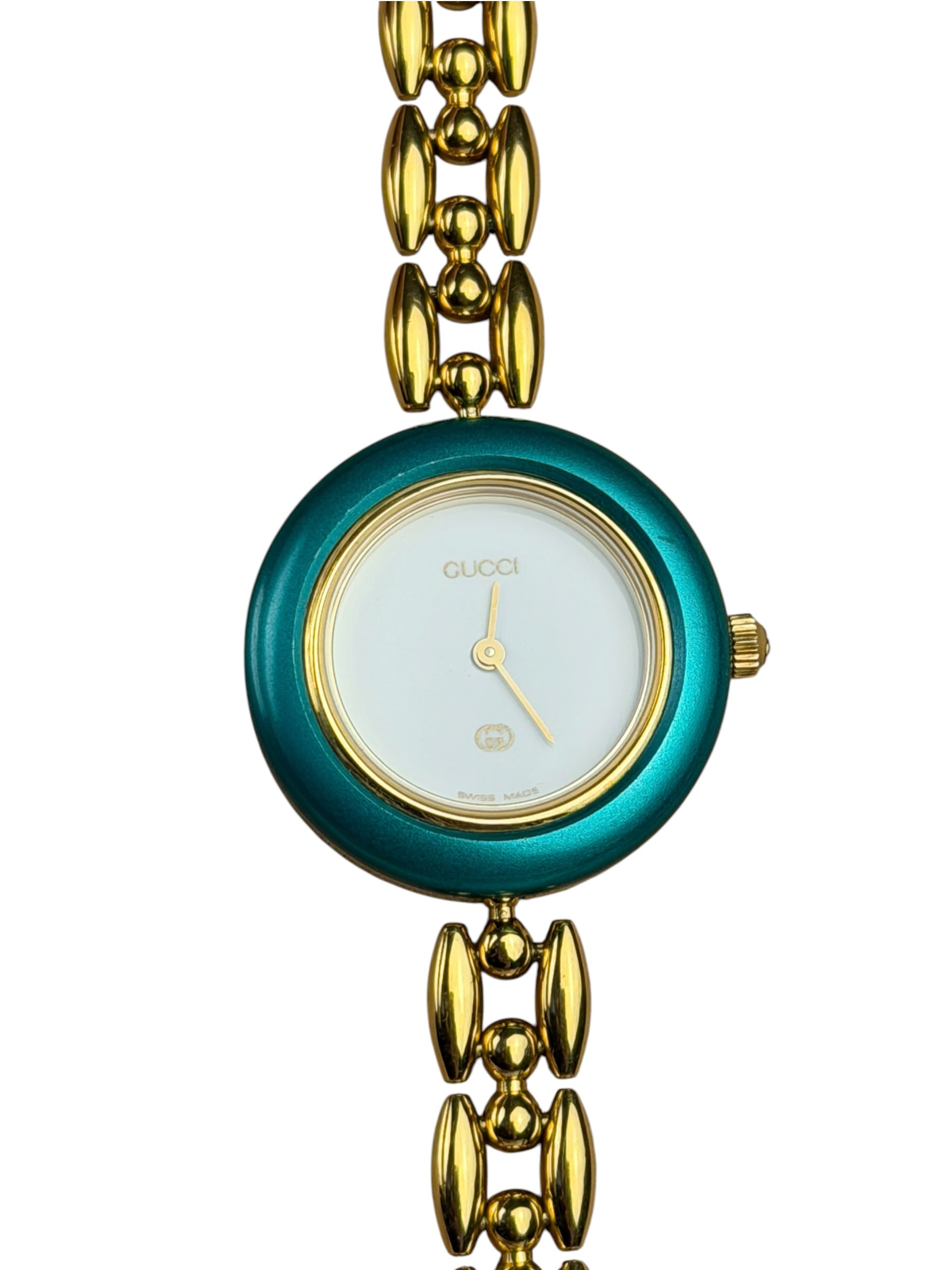 Gucci Interchangeable Bezel Chain Link Band