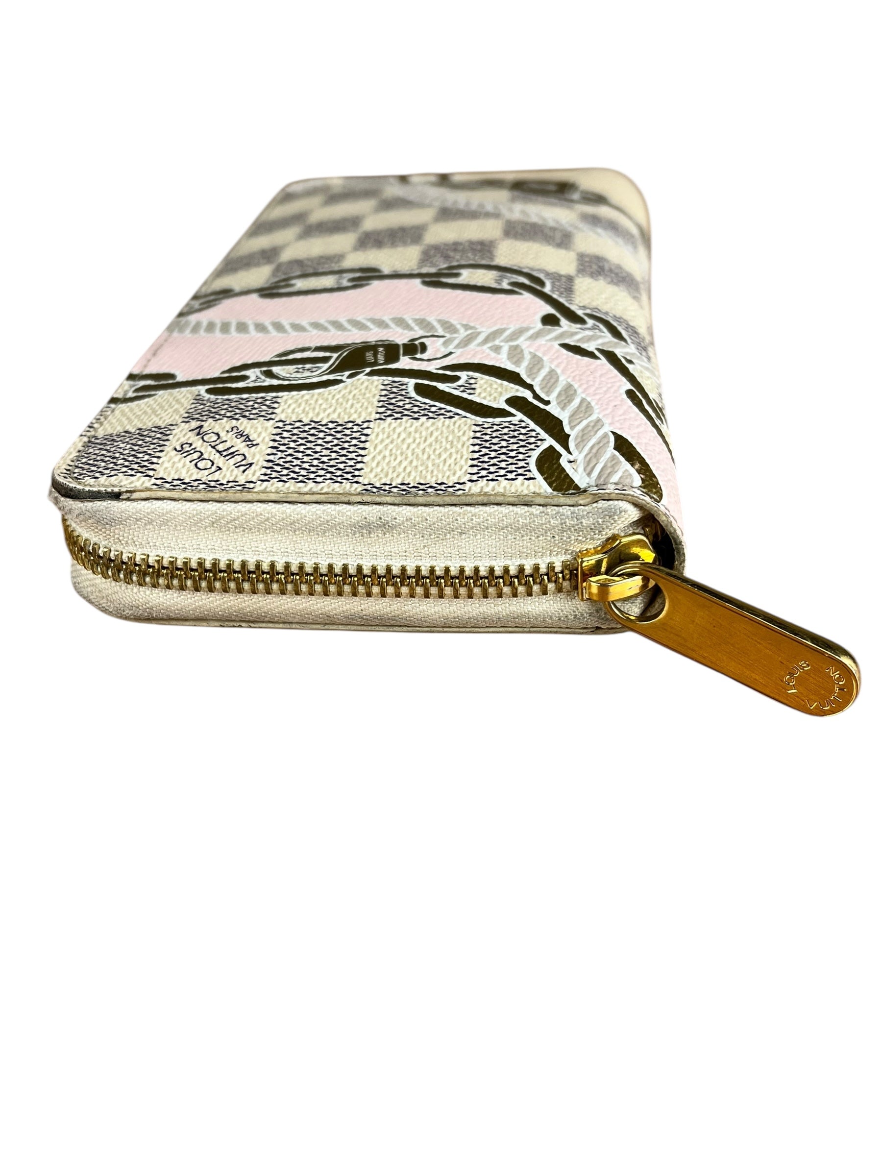 Louis Vuitton Zippy Wallet Limited Edition Nautical Damier