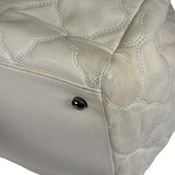 Chanel Beige Quilted Leather  Chain Shoulder Bag 2008