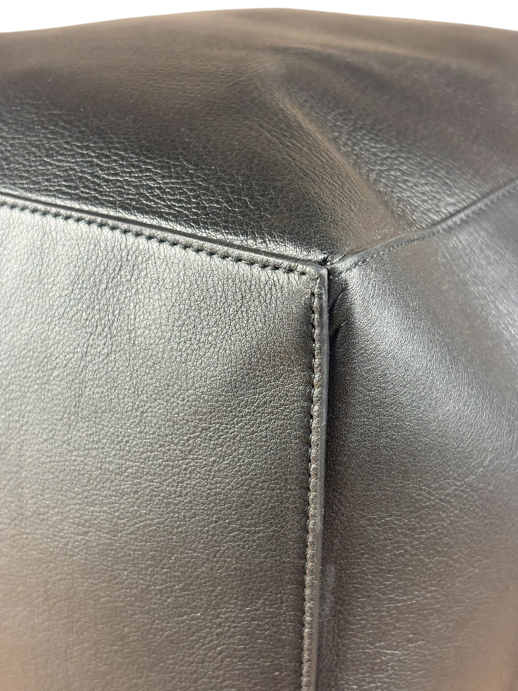 Balenciaga Black Leather Giant Box Bag