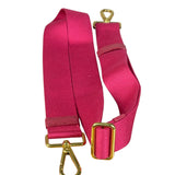 Prada Pink Canapa Canvas Handbag