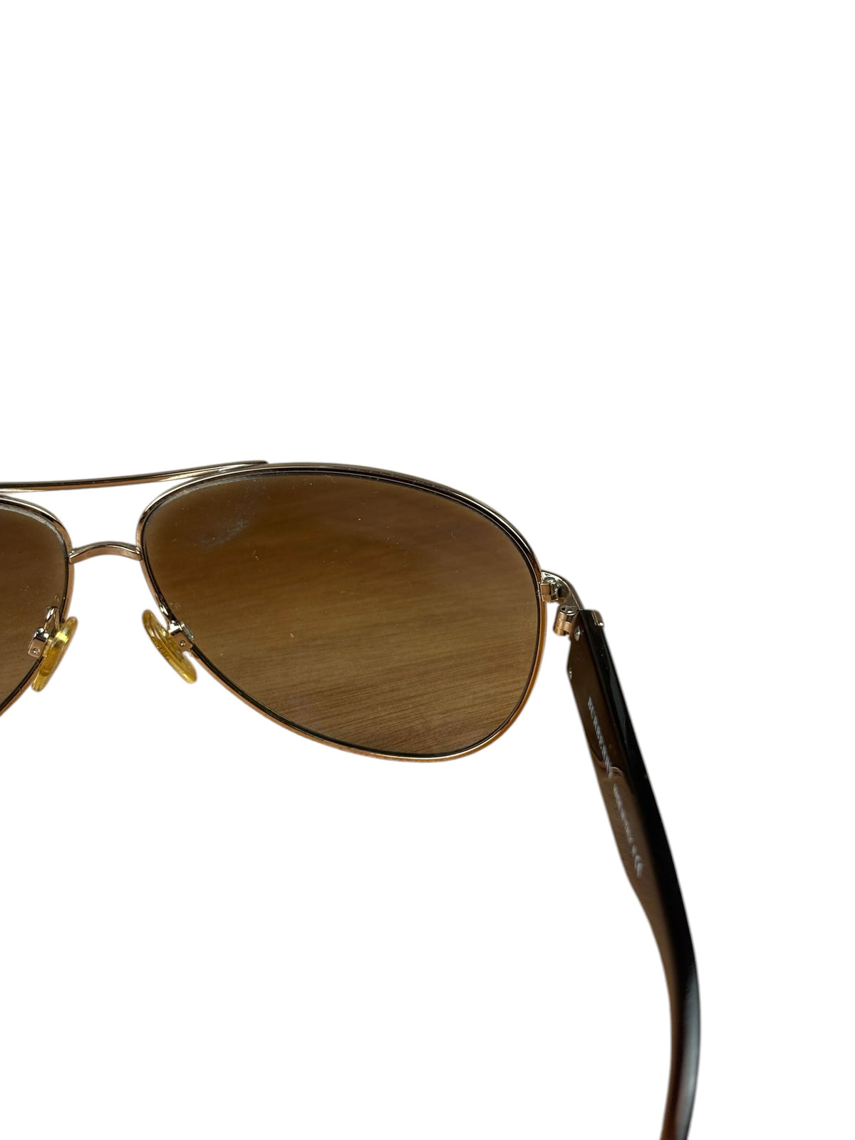 Burberry B3029 Metal Check Aviator Sunglasses