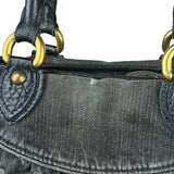 Louis Vuitton Black Denim Neo Cabby Bag